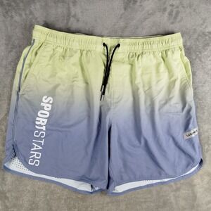 Legends Luka Daybreak Honeydew Shorts Mens 2XL 7"In Unlined Pockets Gym
